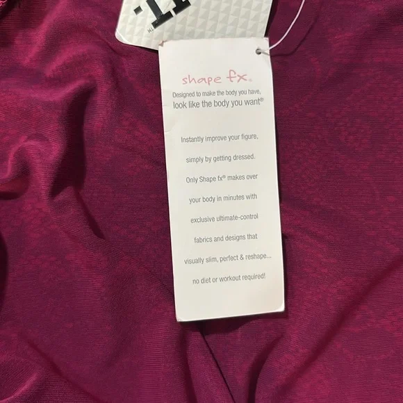 Shape FX shapewear body suit, size 2, NWT. - Picture 14 of 15